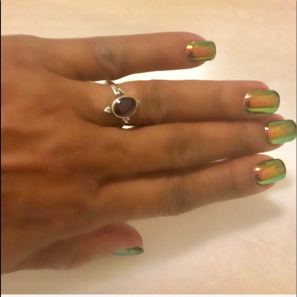 Garnet Stone Ring